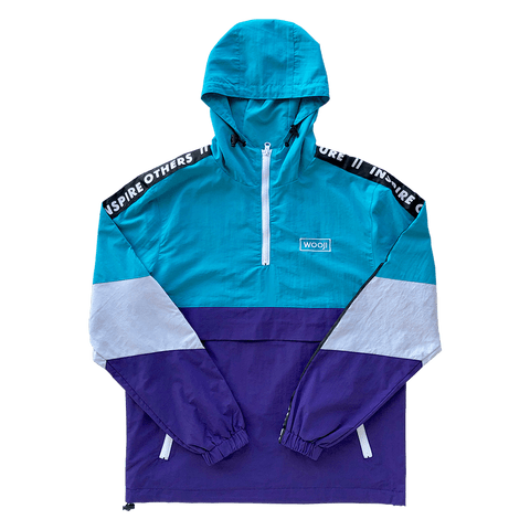 Wooji Identity Anorak Jacket Red/White/Black
