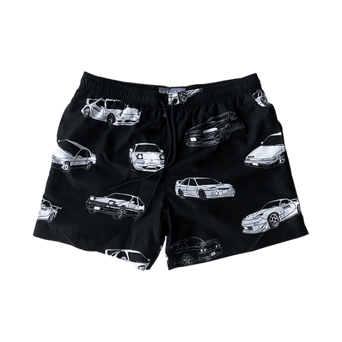 Mahjong Mayhem Swim Trunks