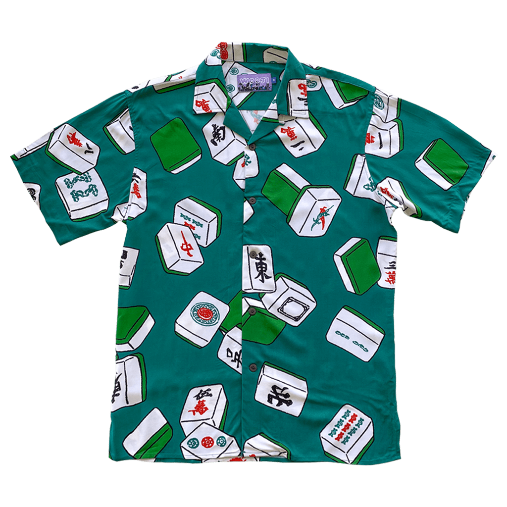 Mahjong Mayhem Aloha Shirt – Wooji