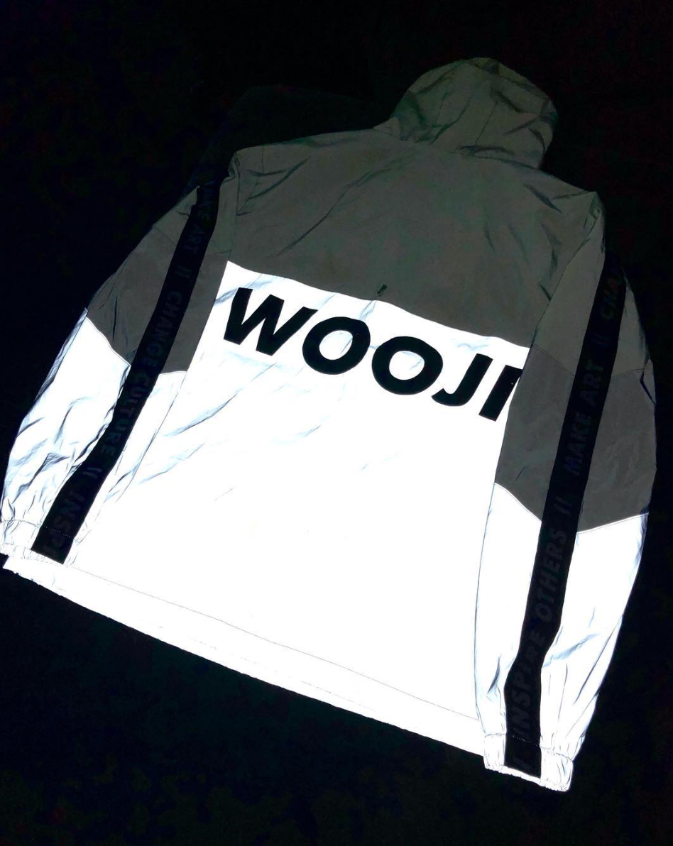 Wooji Identity Anorak Jacket Volt/Black/Reflective - Wooji